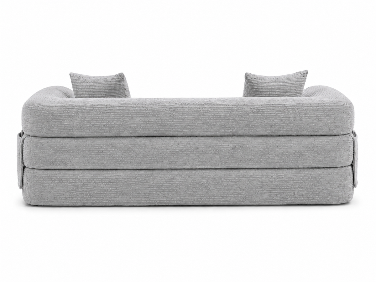 SOFÁ CAMA "OMEGA" - GRIS CLARO